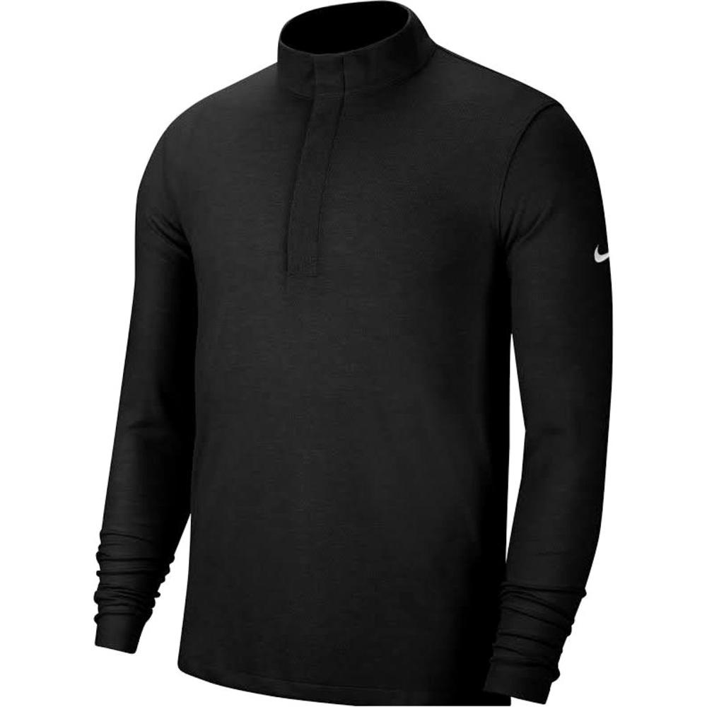 Nike Dry Fit Victory Half Zip Top (Small) Black
